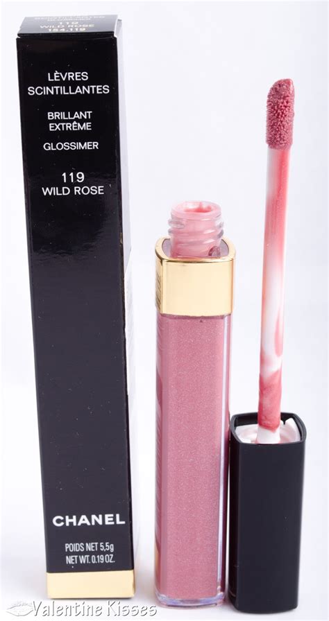 chanel glossimer wild rose|Chanel levres scintillantes gloss.